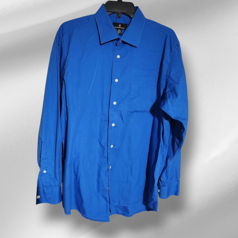 Men's Blue Dress Shirt
